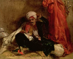 Ein sitzender Türke, 1826